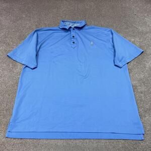 Footjoy Polo Men’s Blue Short Sleeve Size Large